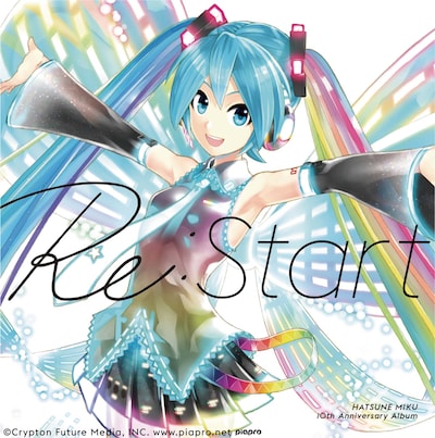V.A.「HATSUNE MIKU 10th Anniversary Album『Re:Start』」ジャケット