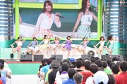 アップアップガールズ（仮）と℃-ute「世界一HAPPYな女の子」を歌う岡井千聖。