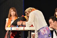 予選を難なく勝ち抜いた榎本あやせ（Q-pitch / 左）と篠原みなみ（虹色幻想曲～プリズム・ファンタジア～ / 右）の対決は榎本の勝利。