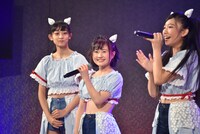 初ステージを踏んだDevil ANTHEM.新メンバーのAIRI.（中央）。