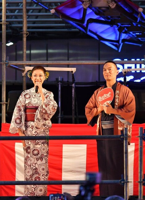 「渋谷盆踊り大会」の様子。