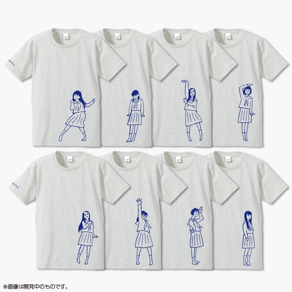 アイドルネッサンス×西村ツチカ ソロTシャツ見本