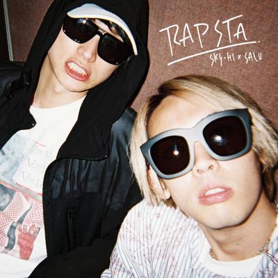 SKY-HI×SALU「RAPSTA」配信ジャケット