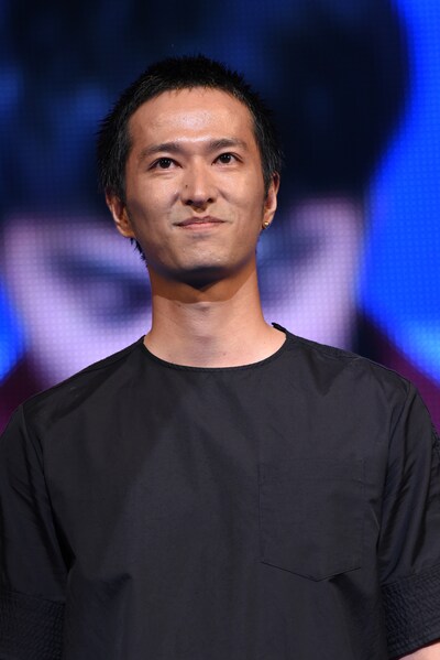 2017年8月、「HiGH&LOW THE MOVIE 2 / END OF SKY」の完成披露イベントに登壇した秋山真太郎。