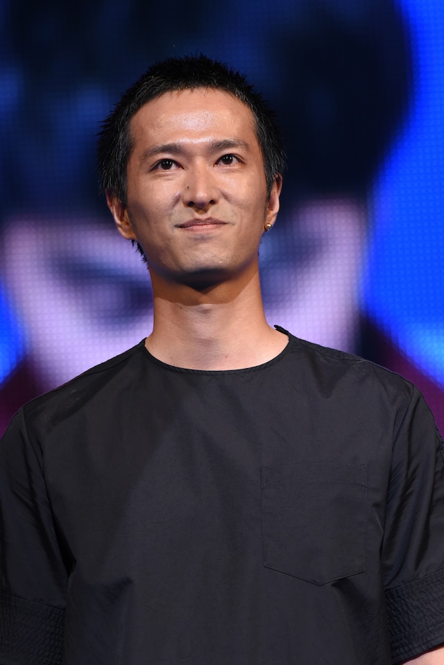 2017年8月、「HiGH&LOW THE MOVIE 2 / END OF SKY」の完成披露イベントに登壇した秋山真太郎。