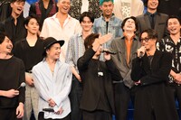 映画「HiGH&LOW THE MOVIE 2 / END OF SKY」の完成披露イベントの様子。