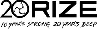 RIZE 20周年ロゴ