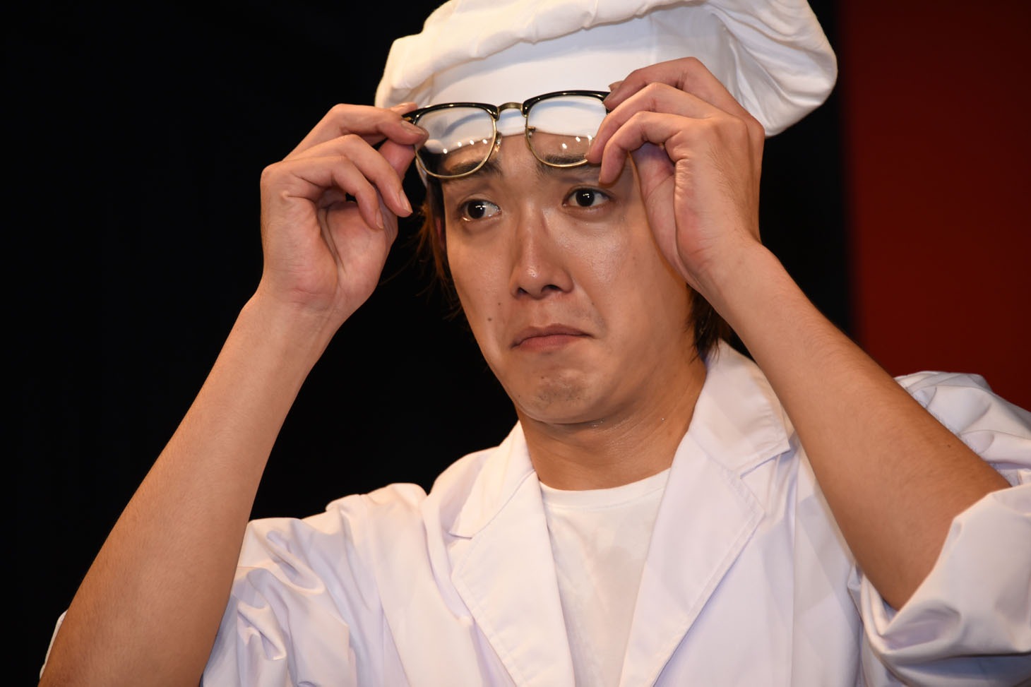 客席を見る田村侑久（BOYS AND MEN）。