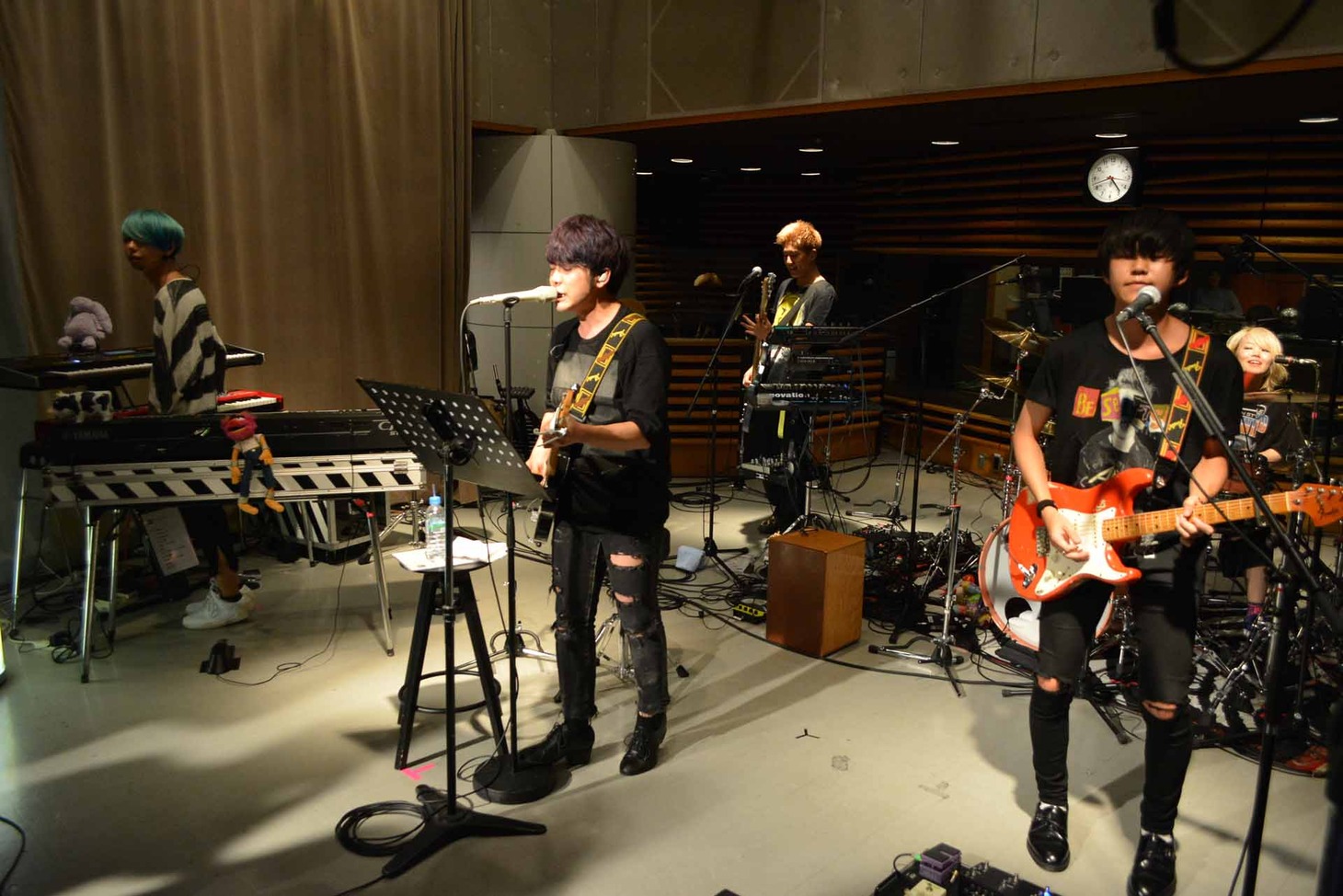 Mrs. GREEN APPLEが出演した「KIRIN BEER "Good Luck" LIVE」の様子。（写真提供：TOKYO FM）