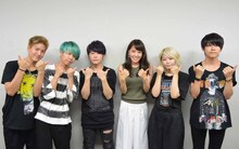 Mrs. GREEN APPLEと堤友香アナウンサー。（写真提供：TOKYO FM）