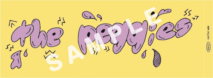 北澤ゆうほ（Vo, G）デザインステッカーA
