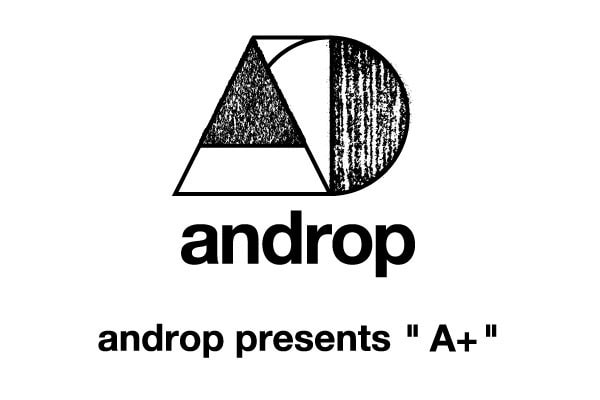 「androp presents " A+ "」ロゴ