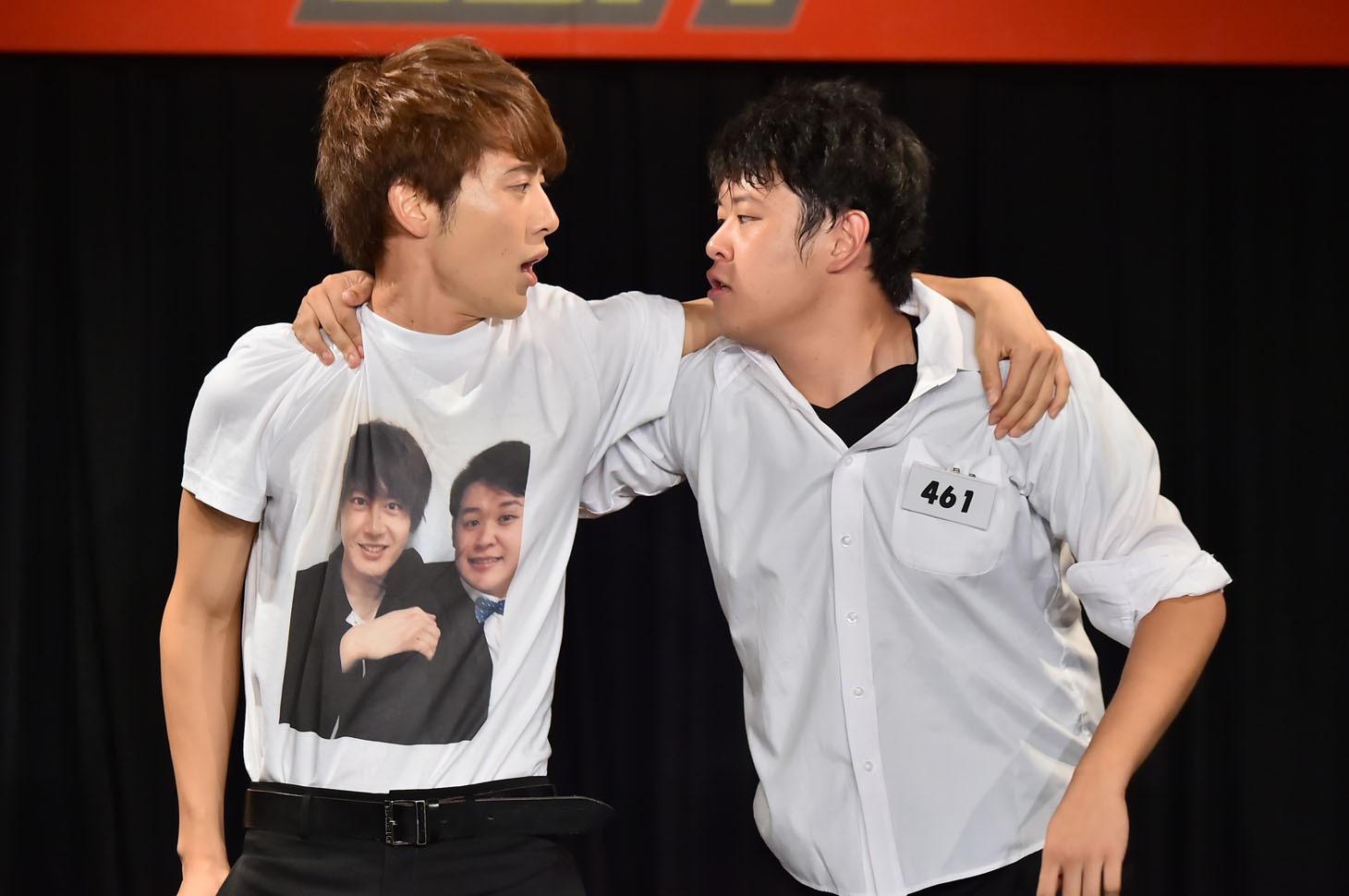 第七学園演芸部のコントの様子。(c)TBS