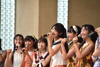 ハコイリ▽ムスメとRYUTistによるコラボレーションの様子。