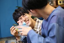 奥からユースケ、カイ。