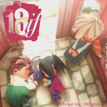 ネネ（CV：水瀬いのり）「too late」配信ジャケット (c) mobcast inc. / 18if project