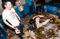 2015年に東京・BUSHBASHで開催された「MOST DANGEROUS MOSH PIT」の様子。