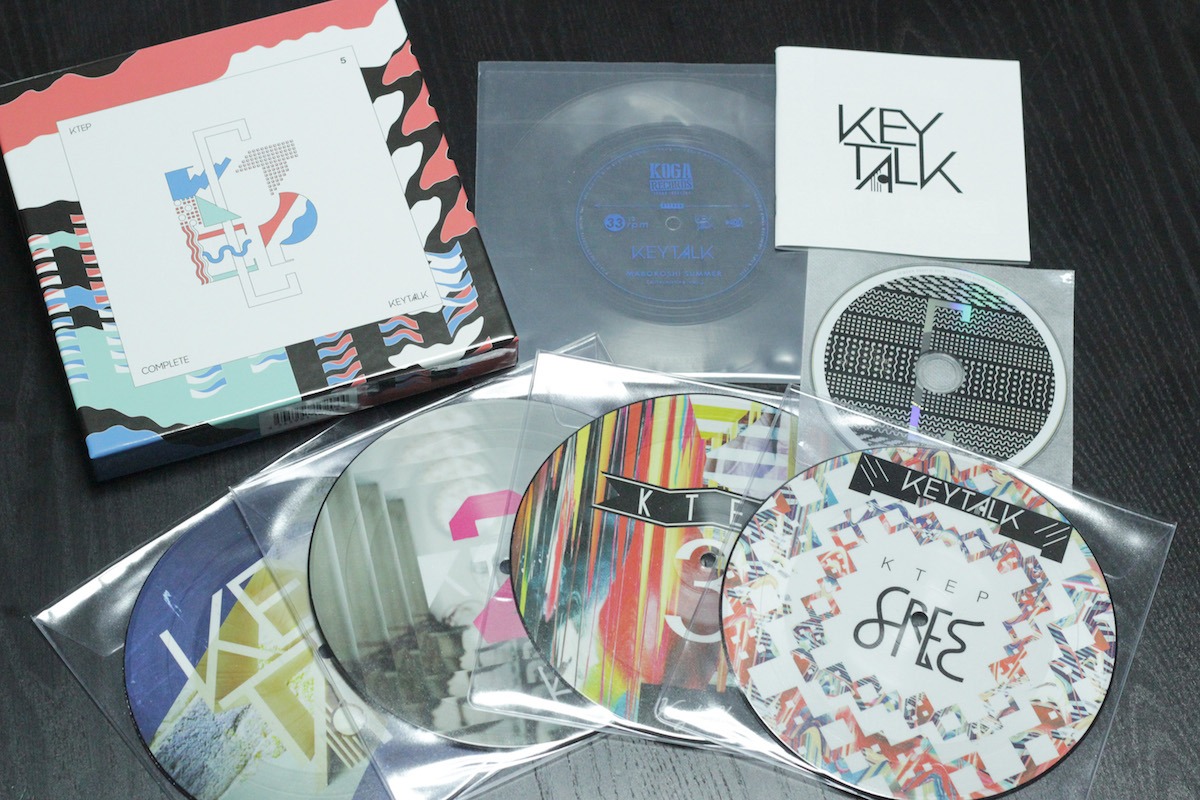 KEYTALK「KTEP COMPLETE」アナログBOXセット内容