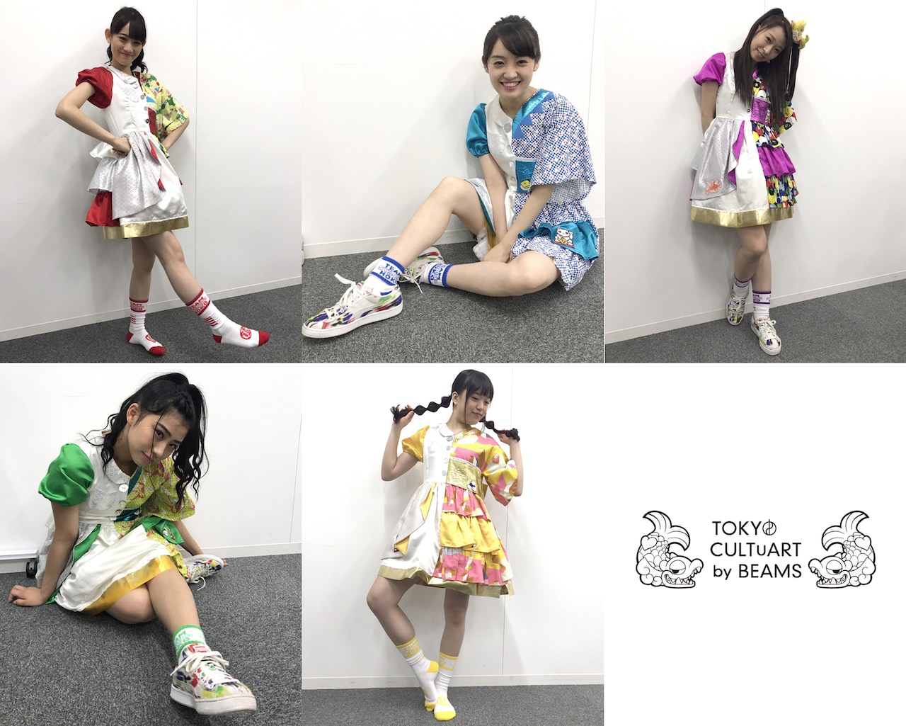 チームしゃちほこ×BEAMSコラボソックス受注開始、11月に初の学祭出演決定