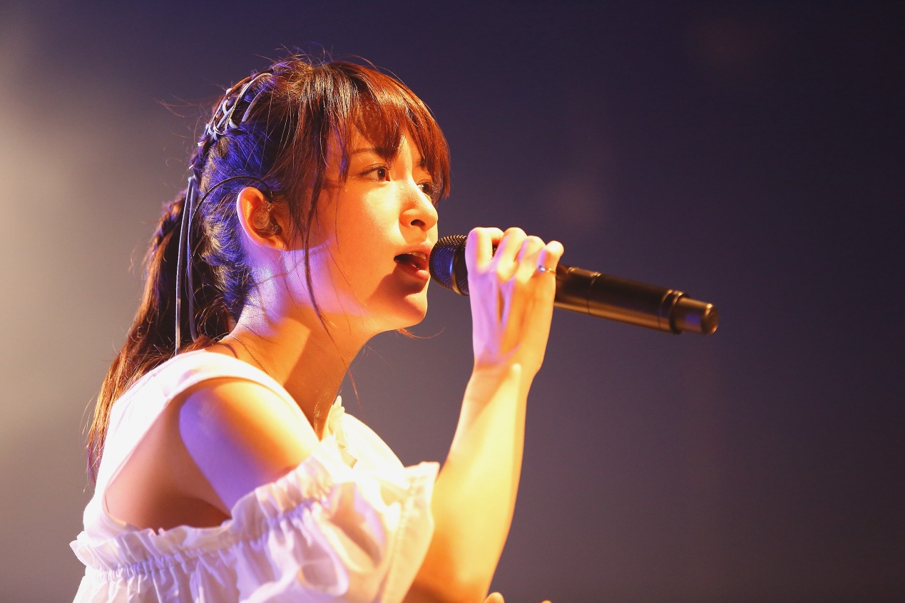 「小松未可子TOUR 2017 "Blooming Maps"」最終公演の様子。（撮影：森久）
