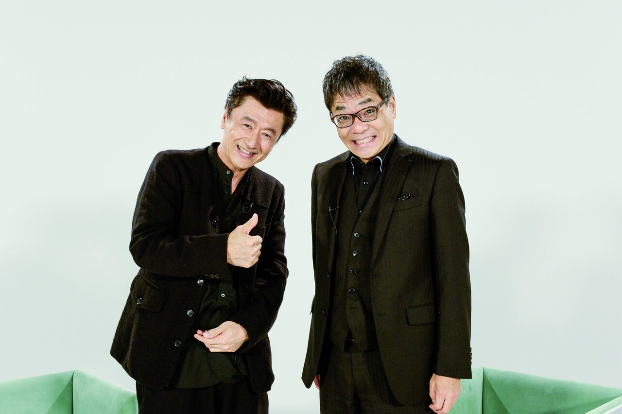 左から桑田佳祐、いとうせいこう。