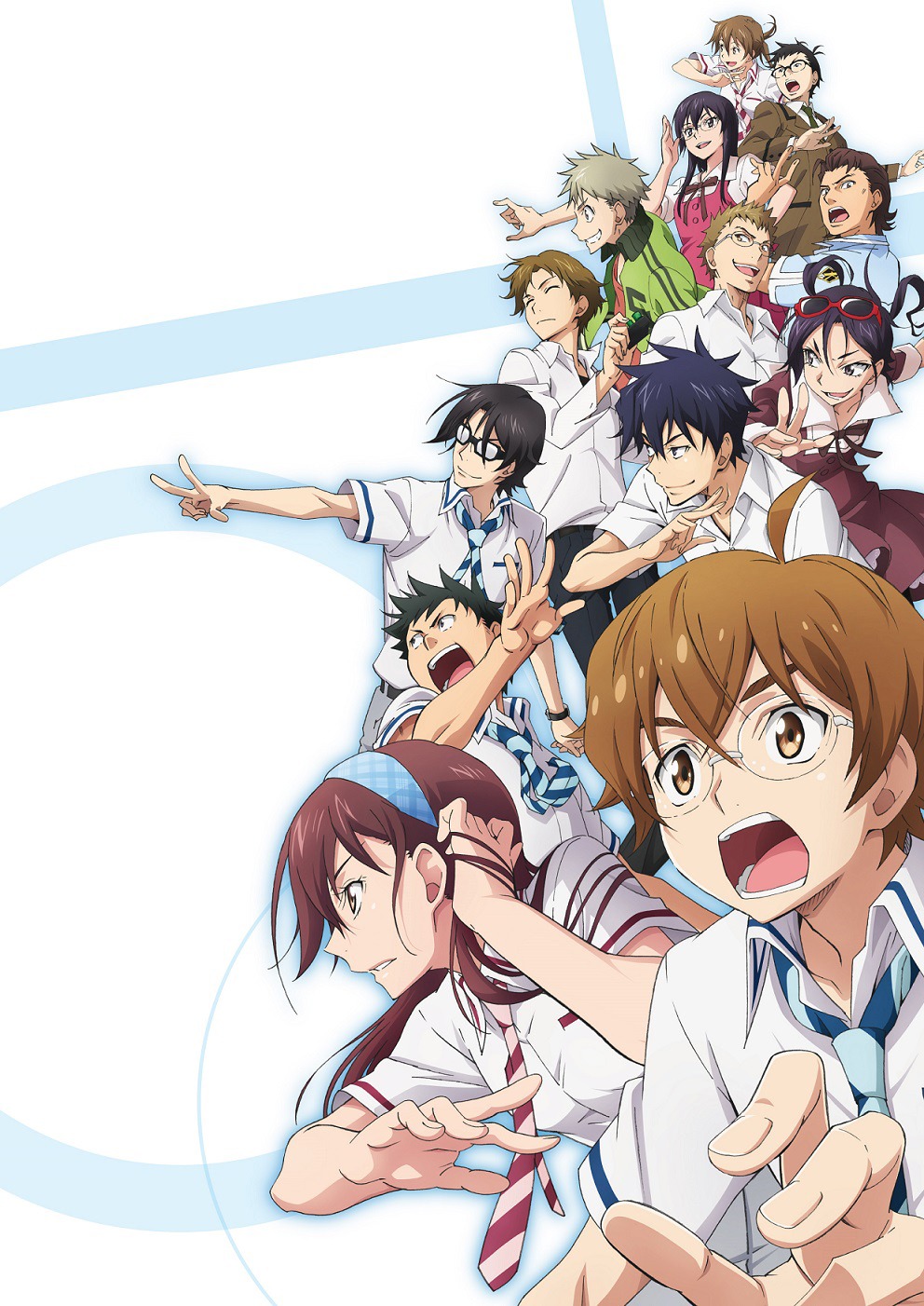 「ナナマル サンバツ」キービジュアル (c)杉基イクラ/KADOKAWA (c)7○3×クイズ研究会