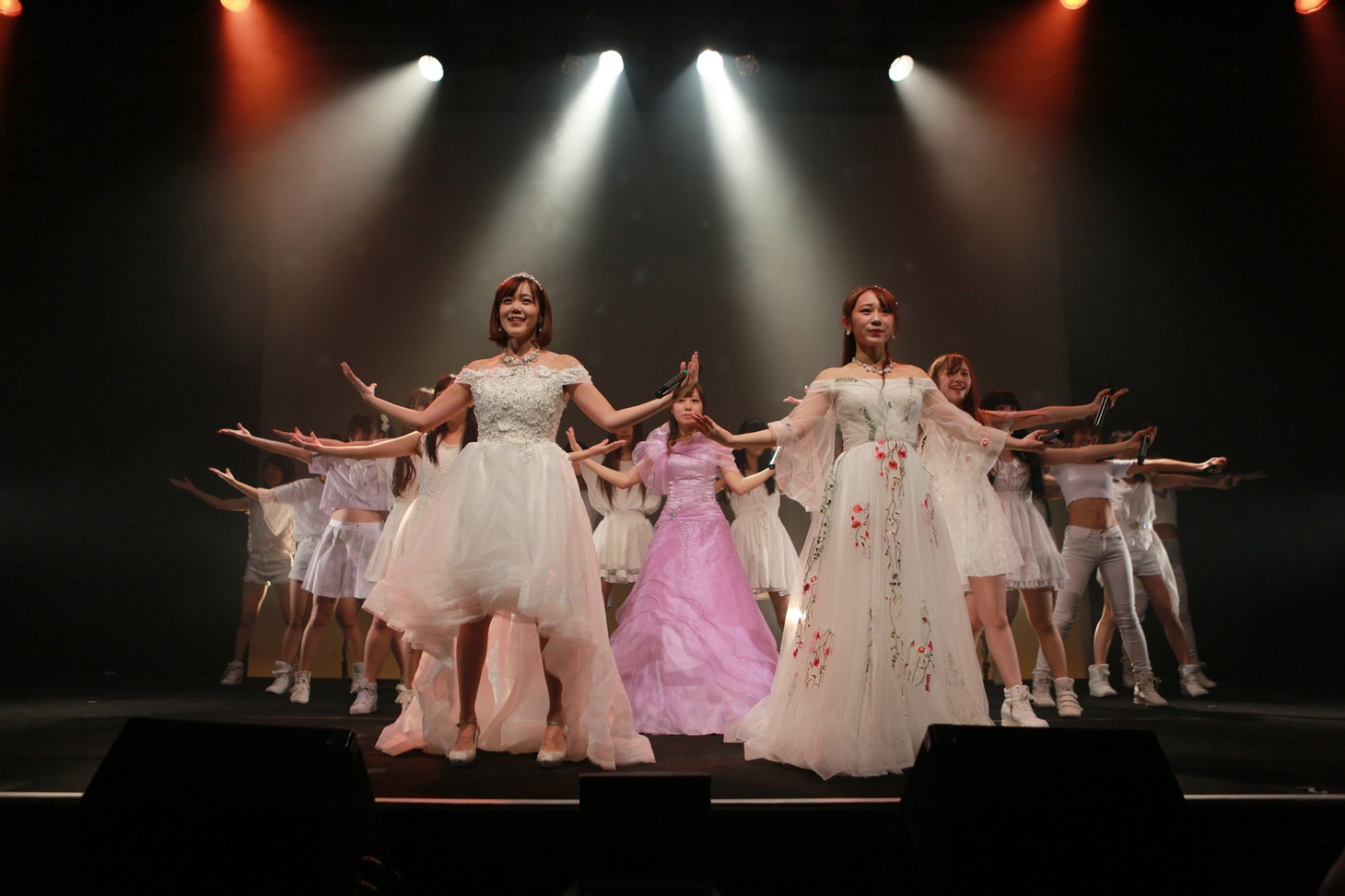 「LinQ第1034回 大石芽依、瀬戸楓、姫崎愛未 卒業公演『POWER』」の様子。（写真提供：ジョブネット）