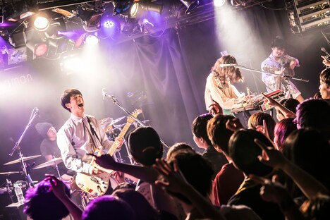 東京カランコロン「夏祭りだよ全員集合!~ニューアルバム全曲披露フリーライブ~」東京・shibuya eggman公演の様子。(撮影:中山優司)