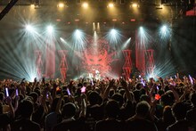 喜多村英梨「KiTAxERI ◆ CARNiVAL ◆ 2017 - re:birth -」の様子。