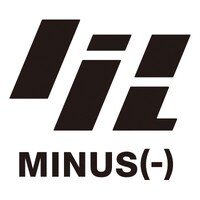 出雲重機によるminus(-)の新ロゴ。