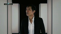 矢沢永吉が出演する「リネージュ2 レボリューション」テレビCMのワンシーン。