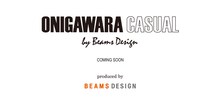 「ONIGAWARA CASUAL by BEAMS DESIGN」告知ビジュアル