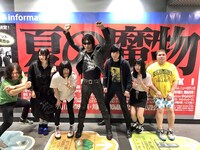 THE 夏の魔物とギターウルフのセイジ。