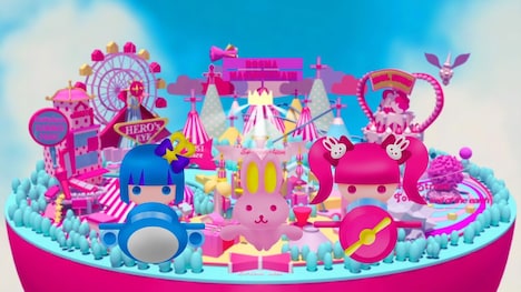 「IDOL SONG」ミュージクビデオのワンシーン。