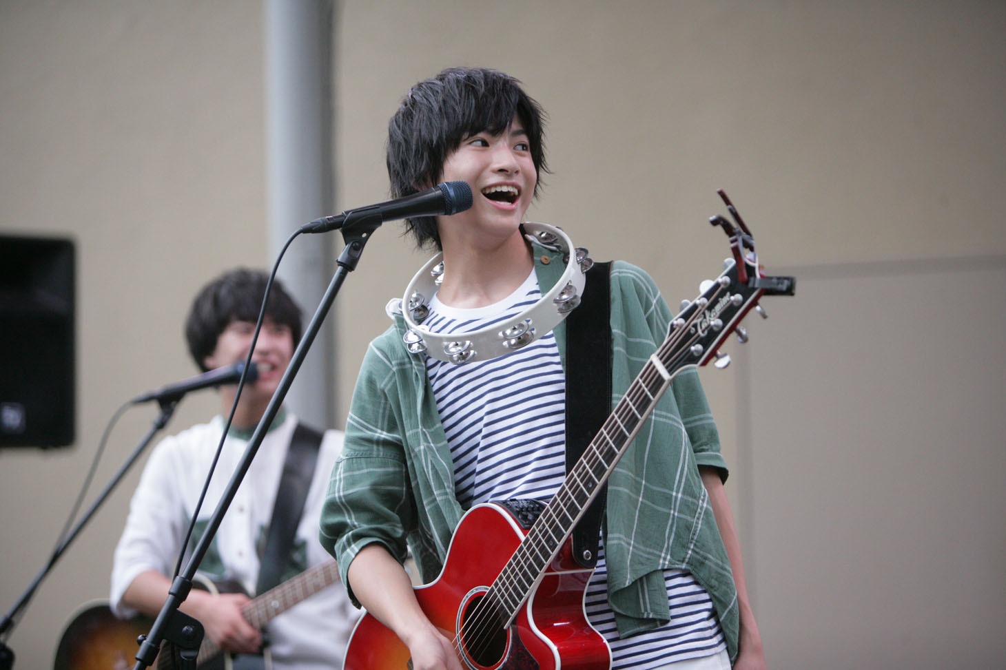 手前から高田彪我、田中雅功、。（撮影：埼玉泰史）