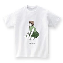 UNEEDNOWのAKB48イラストTシャツ（須田亜香里）。