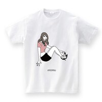 UNEEDNOWのAKB48イラストTシャツ（松井珠理奈）。