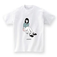 UNEEDNOWのAKB48イラストTシャツ（渡辺麻友）。