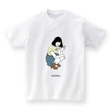 UNEEDNOWのAKB48イラストTシャツ（横山由依）。