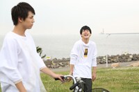 手前からタカシ、ユースケ。