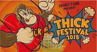 「THICK FESTIVAL 2018」メインビジュアル
