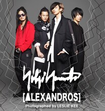 [Alexandros]×Yohji Yamamoto ビジュアル