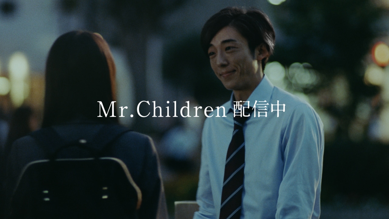 dヒッツの新CM「『娘の帰り』篇」のワンシーン。