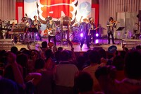 吉田山田「吉田山田祭り 2017」の様子。（撮影：岩崎真子）