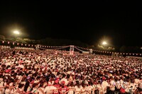 C&K「CK無謀な挑戦状 Case3～紅白への道！紅白行こう（150）とかけて!! 150分一本勝負!!! 日頃の感謝を込めてまさかの無料!!!～in 小山」の様子。