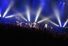 赤い公園「熱唱祭り」の様子。（撮影：福本和洋[MAETTICO]）