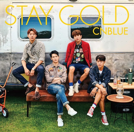 CNBLUE「STAY GOLD」初回限定盤Aジャケット