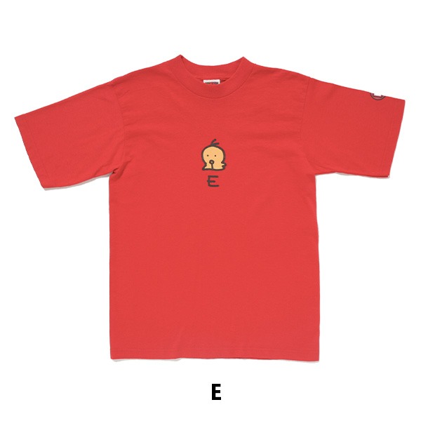 「E」Tシャツ