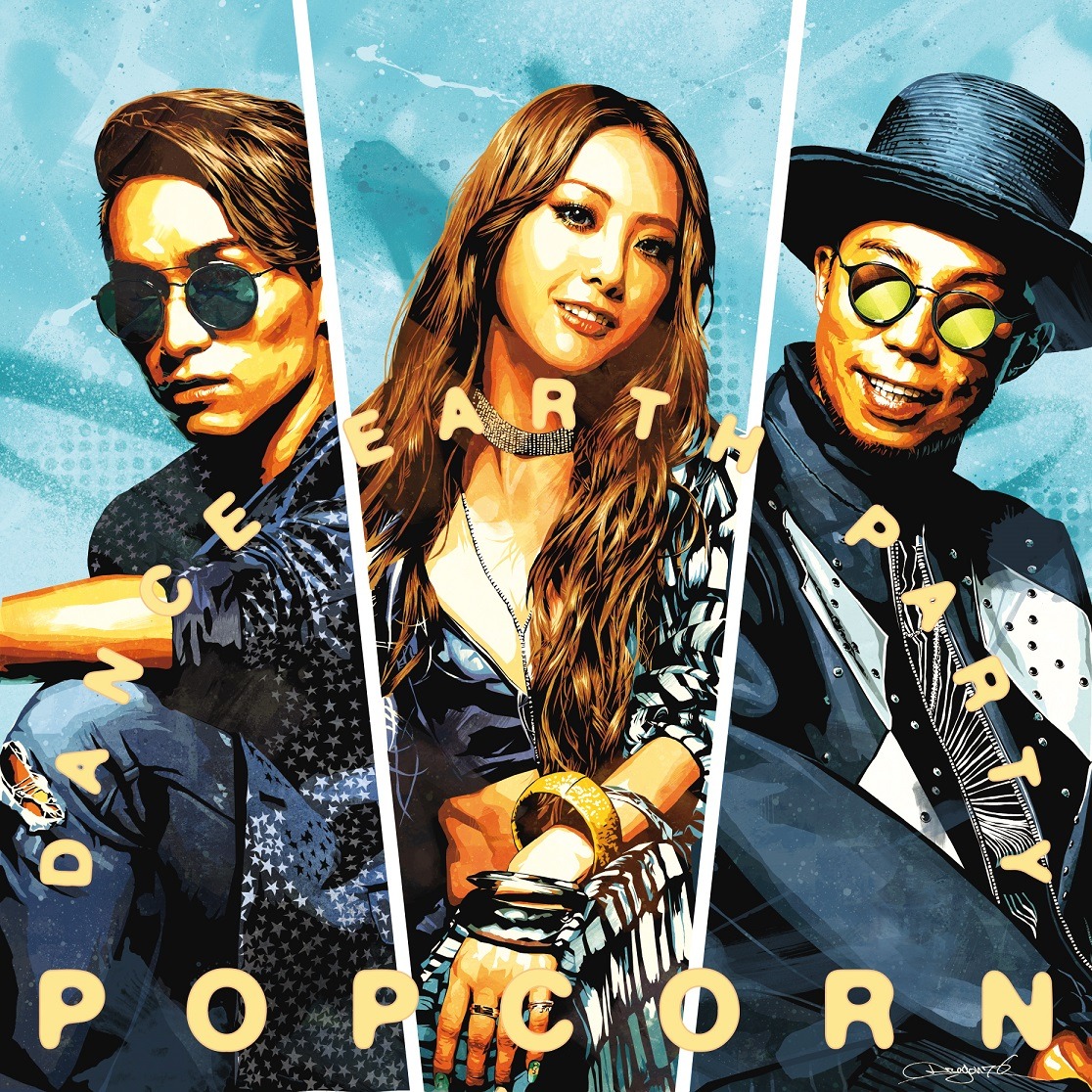 DANCE EARTH PARTY「POPCORN」CDオンリー仕様ジャケット