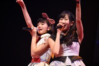左から熊澤風花（Task have Fun）、AYUMI（Party Rockets GT）。